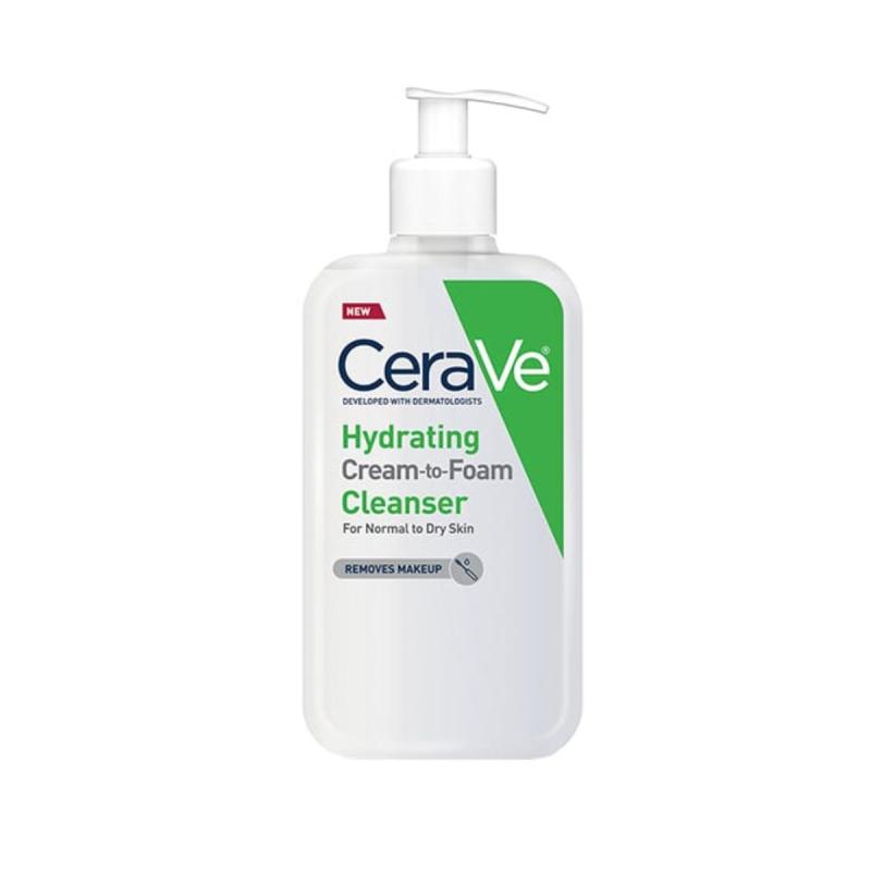 CeraVe Hydrating Cream-to-Foam Cleanser 236ml