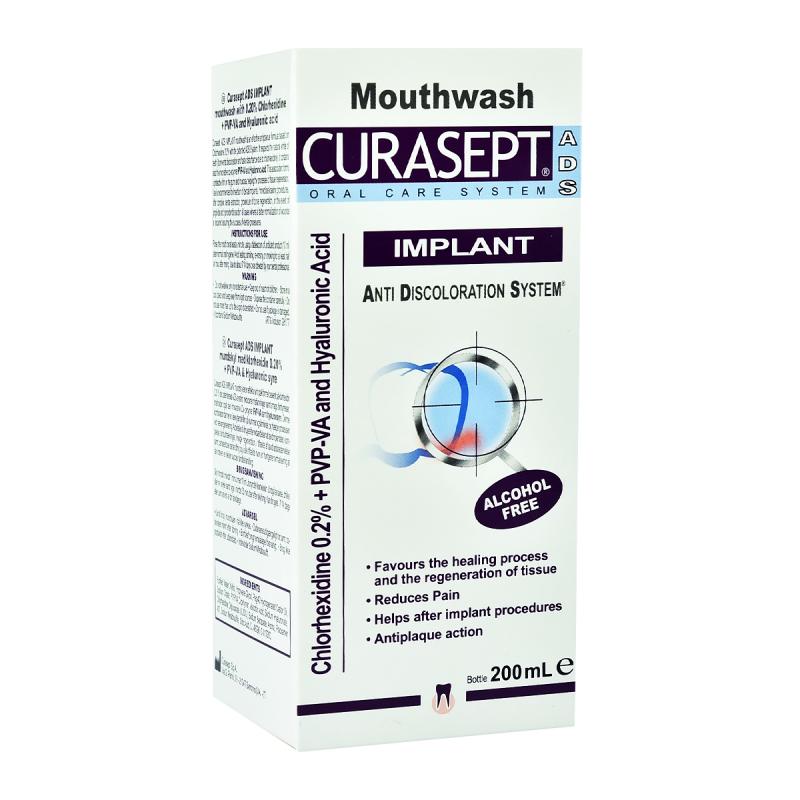 CURASEPT ADS IMPLANT MOUTHWASH - 200 ML