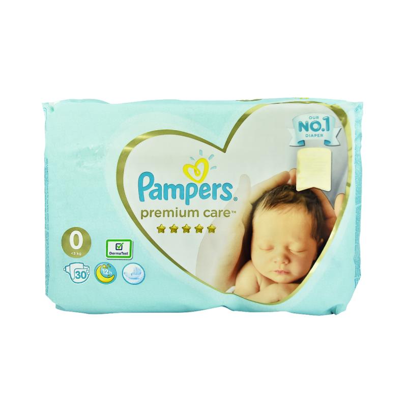 PAMPERS PREMIUM CARE 0 (< 3 KG) - 30