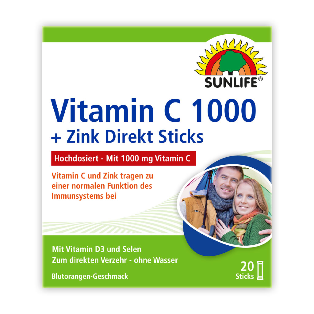 Sunlife Vitamin C + Zinc Direkt A20