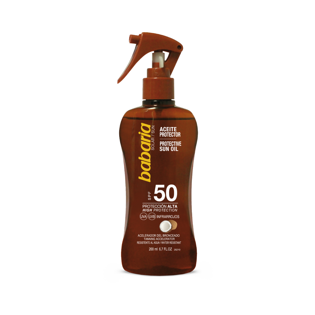 Babaria Tanning Oil SPF50 200ml